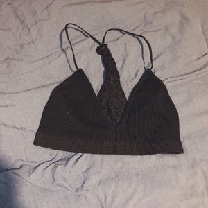 Cute Lacey ripped bralette